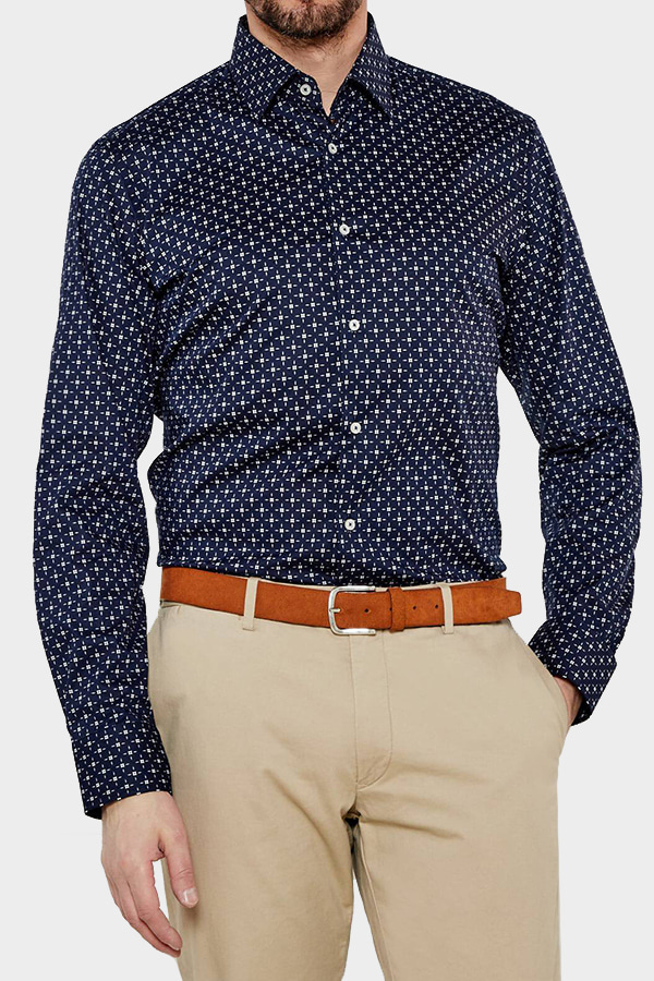 ΠΟΥΚΑΜΙΣΟ BOSS - 404 ΜΠΛΕ